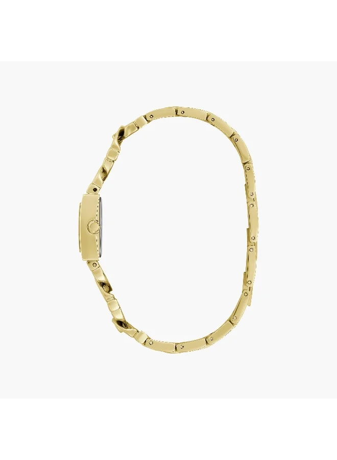 جس Gold Analog Watch for Women