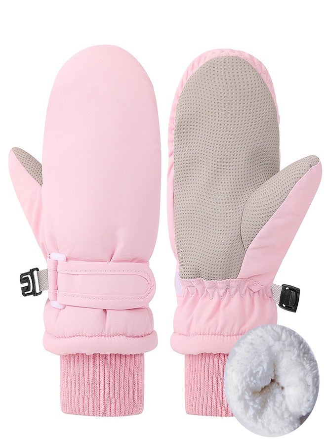 Wojgzon Baby Infant Todder Winter Waterproof Snow Mittens for 6-24Months, Kids Thick Lining Warm Gloves For Cold Weather - Image 1