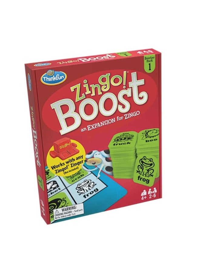 thinkfun حزمة تعزيز زينغو 1 من ثينك فن - حزمة توسيع مثيرة للعبة زينغو - Image 1