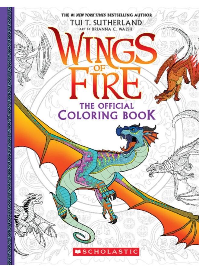 Official Wings of Fire Coloring Book