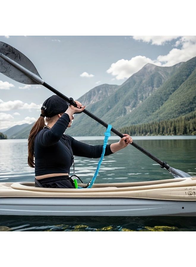 ABAHUB مجموعة من 2 رباط مجداف الكاياك باللون الأسود - Image 4