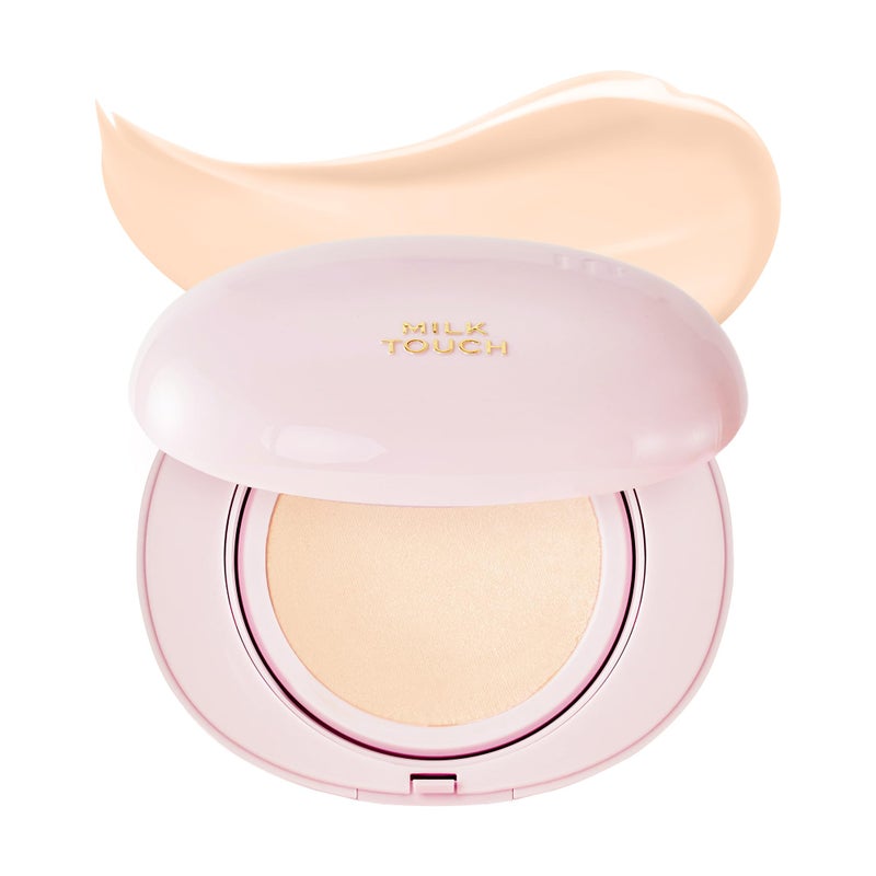 milktouch Cushion Foundation 24H Flawless Skin Radiant Shine No Oxidation LongLasting NonCreasing 60 Hydrating Skincare Infused Korean Foundation 15N Fair Ivory - Image 2