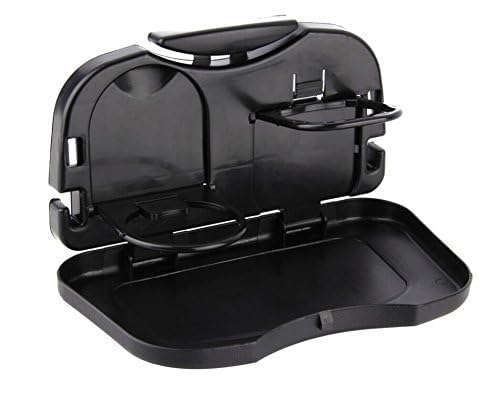 DS ENTERPRISE CAR Travel Dining Tray, Foldable Back Seat Mount Food Tray, Car Meal Plate & Bottles, Drink Cup Holder, Car Interior Accessories Travel Storage Organizer, Car Table & Snacks Tray for All Type Car - Image 5