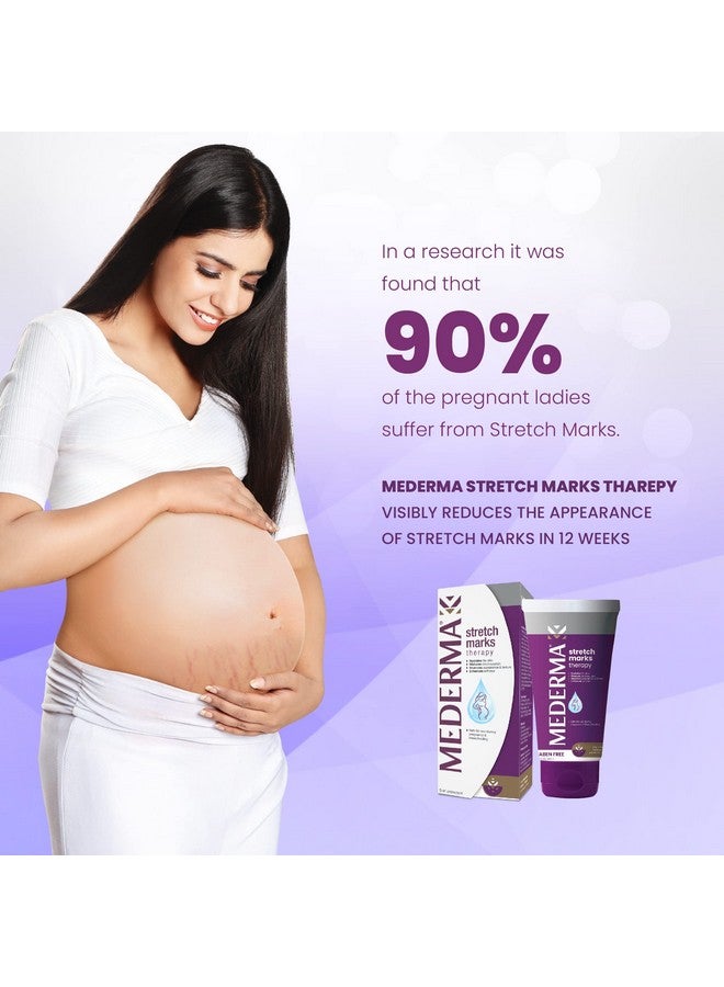 Mederma Stretch Marks Therapy | Stretch Mark Cream For Women & Men | Anti Stretch Mark Cream During & After Pregnancy (25G) - Image 2