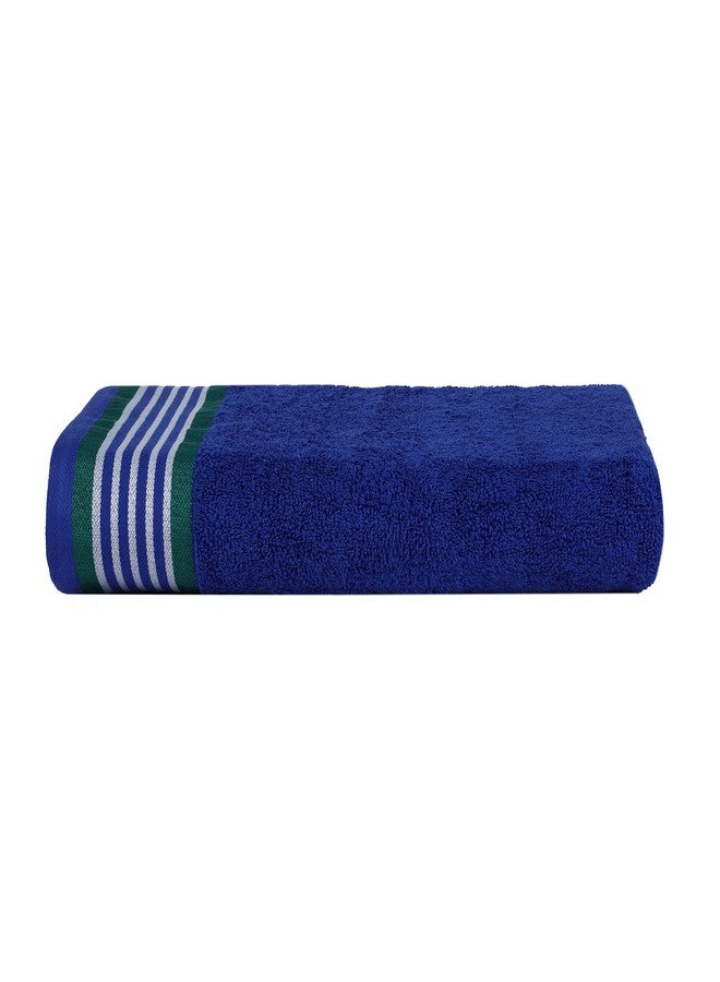 Casa Copenhagen He & She Collection 2 Pieces Cotton Extra Soft Large Bath Towel (70 x 140 cm) - Green & Sodalite Blue - Image 5