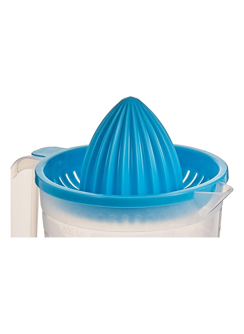 بلاستيك فورت عصارات حمضيات بلاستيكية - عصارة برتقال، عصارة ليمون، عصارة ليمون حامض، إبريق قياس بسعة 600 مل - Image 3