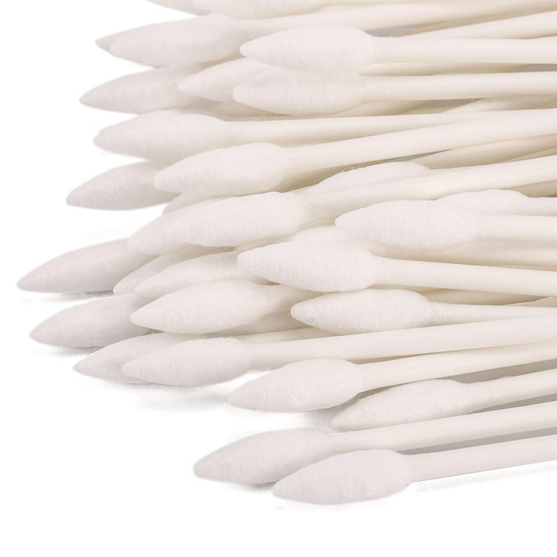 BTYMS 800 Count Precision Tips Cotton Swabs 3" Double Pointed Tip Ear Swabs with Paper Sticks Cotton Buds Cotton Tipped Applicators - Image 3