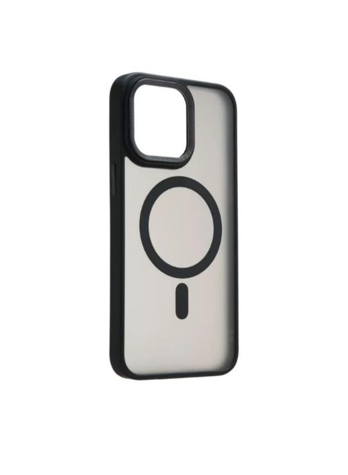 Eco Case for iPhone 12 Case Magnetic Translucent Matte Phone Cases [Compatible with MagSafe] Thin Slim Fit Shockproof Bumper Hard Protective Cover for Women Men Girls