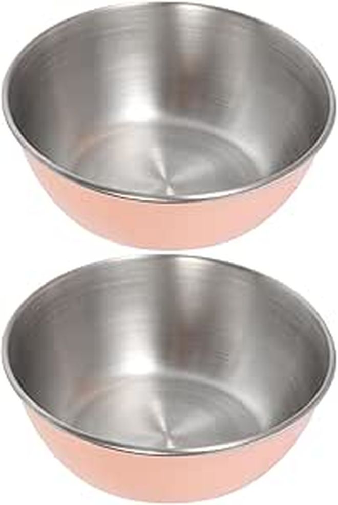 Stainless Steel Round Sauce Dishes Set Small Dipping Bowls For Sushi - Image 1