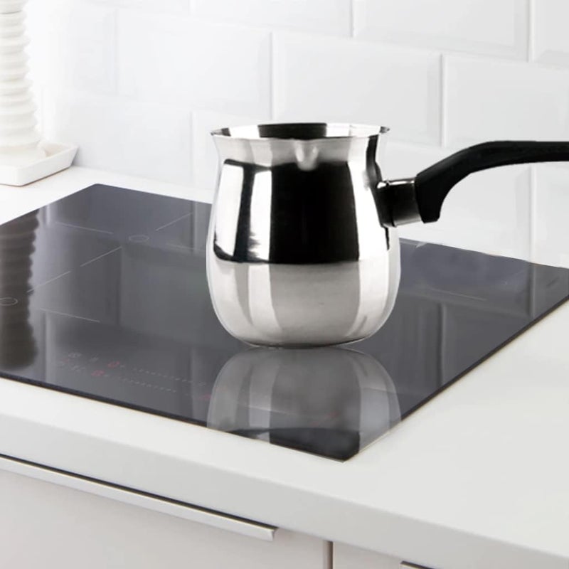 finality Stainless Steel MilkCoffeeTea Warmer Pot with Non Heating Handle Silver 1000ml - Image 1