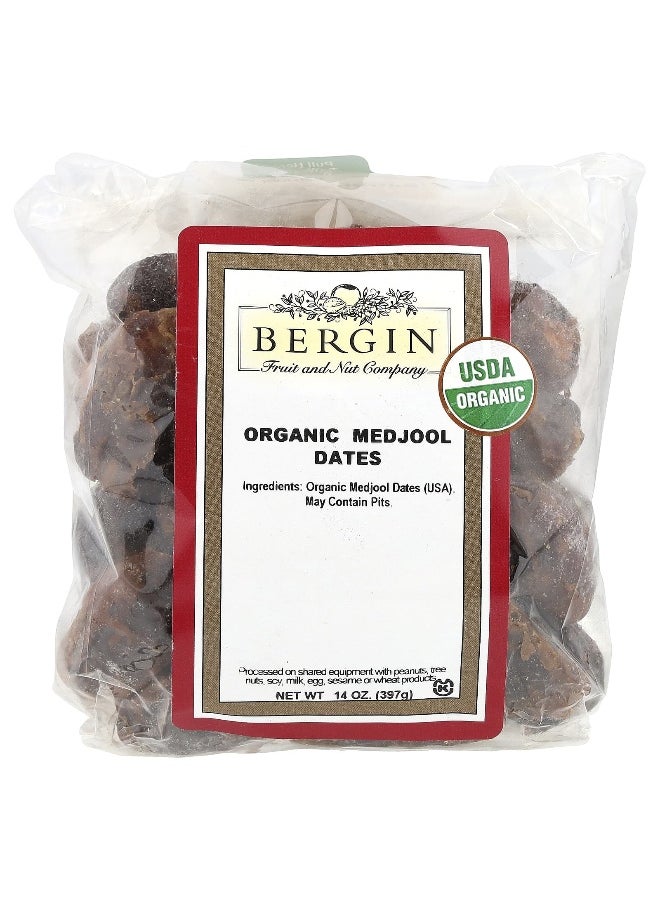 Bergin Fruit and Nut Company Bergin Fruit and Nut Company, Organic Medjool Dates, 14 oz (397 g)  - Image 1