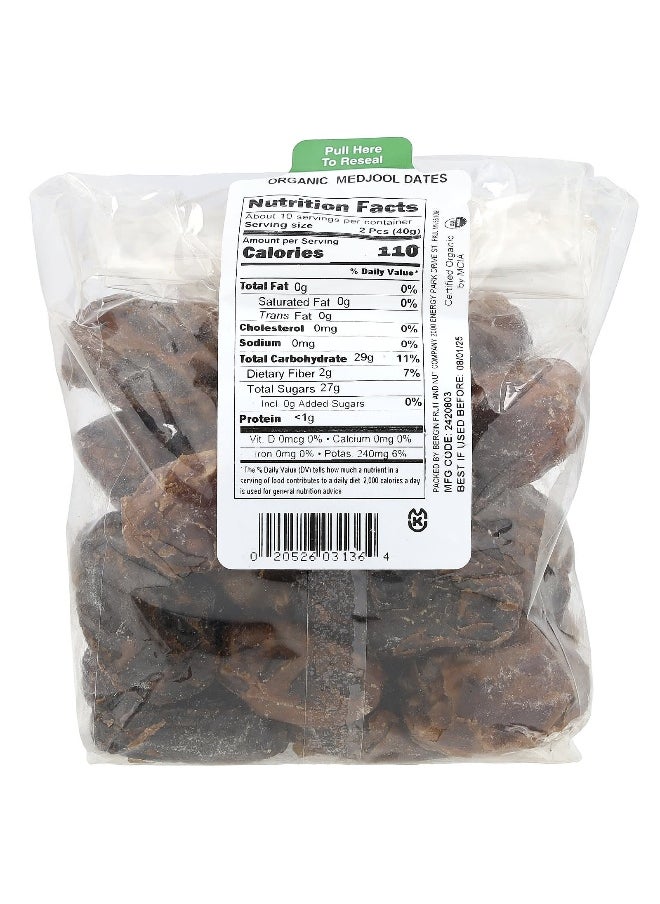 Bergin Fruit and Nut Company Bergin Fruit and Nut Company, Organic Medjool Dates, 14 oz (397 g)  - Image 2