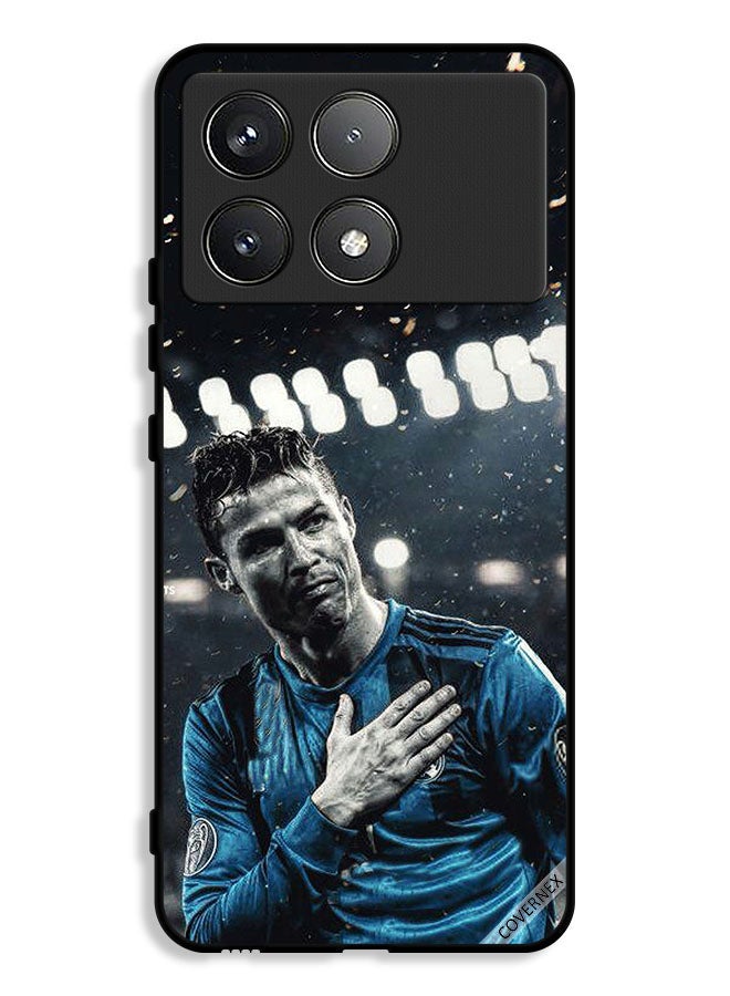Covernex Xiaomi Poco X6 Pro 5G Protective Case Cover Ronaldo  - Image 1