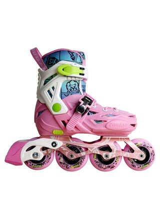COUGAR Roller Skate Shoe Cougar Model c 1 PINK For Adult Adjustable Roller Skates - pzsku/Z200BC23AE16B6A5F00ACZ/45/_/1726745775/c14a007b-635e-4580-b9fe-a0a7e044e22c