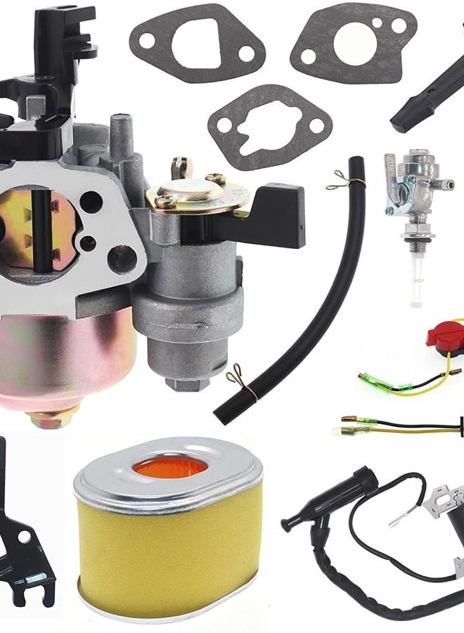 RUITONDA كربوراتير 212cc متوافق مع هاربر فريت بريداتور 196cc 212cc R210 68121 69727 68120 69730 60363 94187 96500 96549 GX160 GX168 GX200 6.5HP 7HP OHV محرك - Image 1