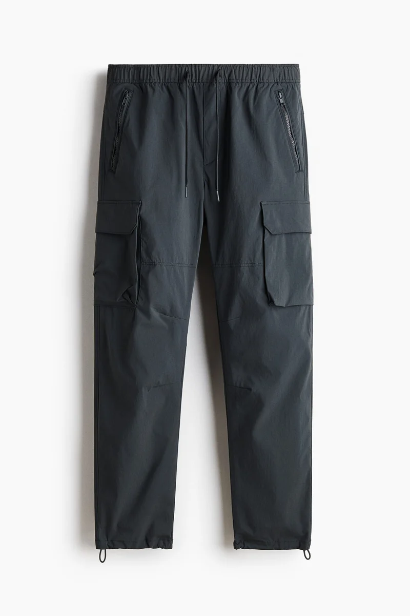 H&M  Regular Fit Nylon cargo trousers for Men | Best Price UAE