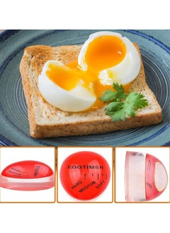 Oasisgalore 2 x Color-Changing Egg Timer, Non-Toxic & Durable, Perfect Boiled Eggs by Time & Temperature  - Image 2