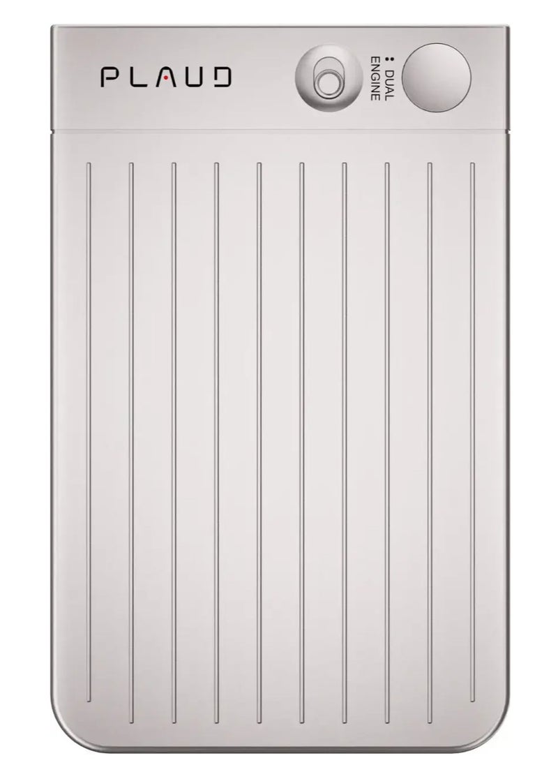 PLAUD - PLAUD Note AI Voice Recorder with Magnetic Case Starlight - Image 1