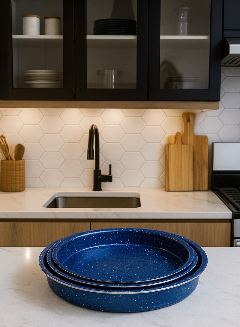 3 صواني بسبوسة جرانيت