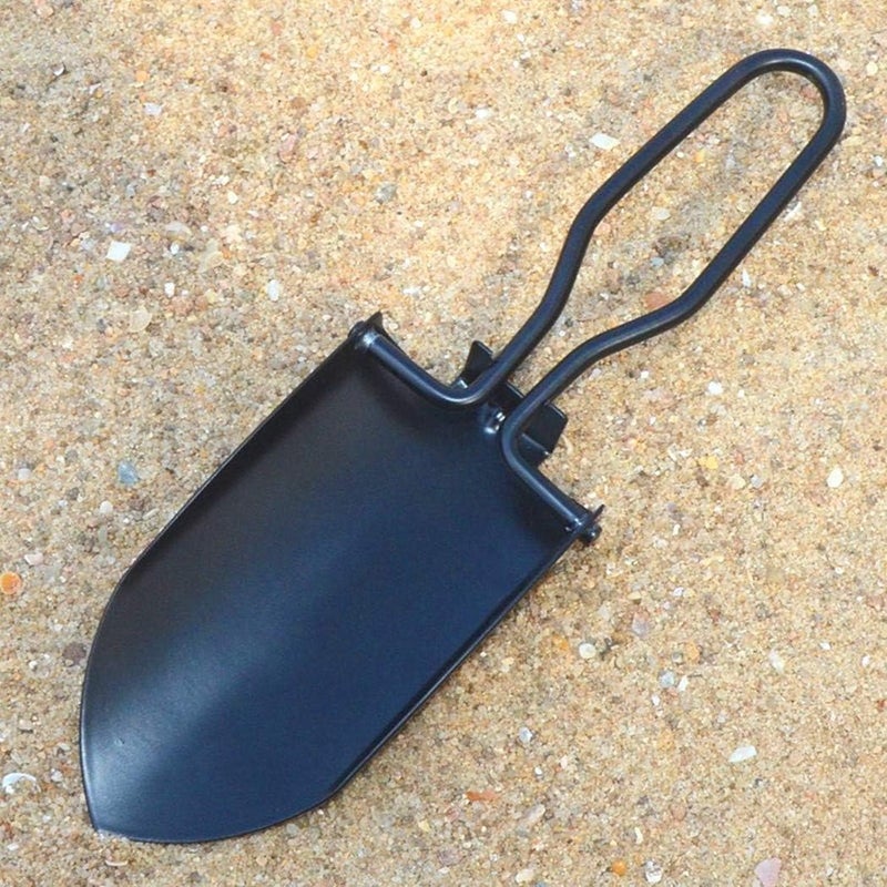 Toasis Garden Trowel Mini Outdoor Foldable Hand Shovel (Black) - Image 1