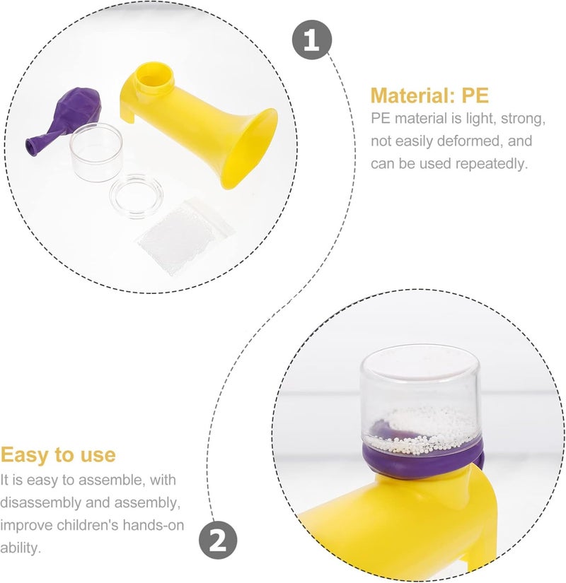 klarako Teaching aids Kids playsets Tympanic Membrane Model Eardrum Cognitive Toy Science Teaching aid stem Plaything Toys maniquin Children Toys Teaching Prop Shock or Instrument Student - Image 5