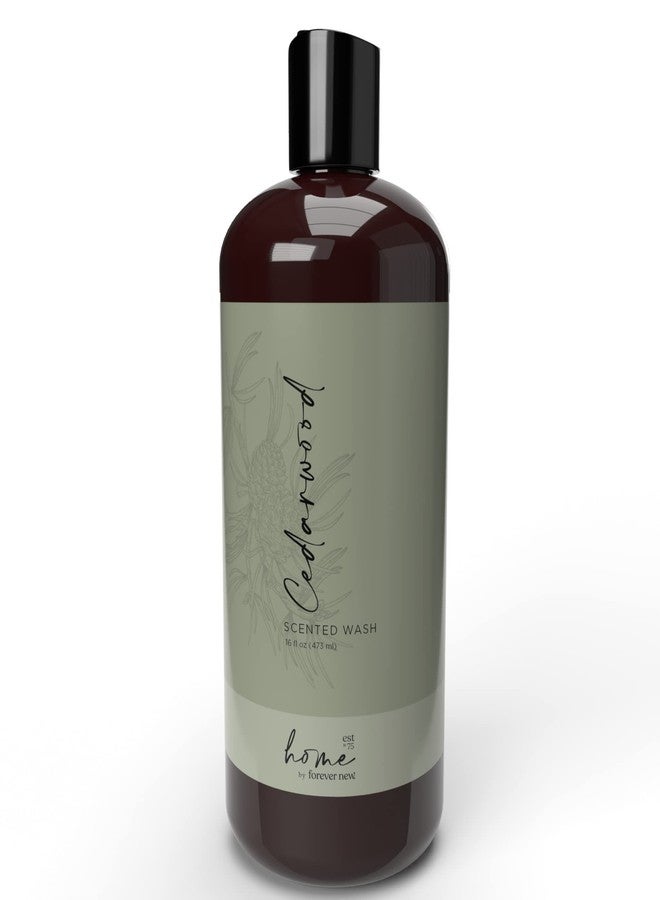 forever new Home by Forever New - Scented Liquid Laundry Detergent, Cedarwood, 16 Fl Oz - Perfect for Washing Towels, Bed Linens, Clothing, and More - Image 1