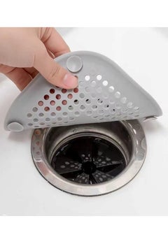 2-Piece Bathroom Drain Cover Drain Stopper Shower Filter kitchen Sink Strainer TPR Grey 14x14 Centimeter - pzsku/Z200C56F3D452E7C47700Z/45/_/1705668084/69096dc9-b33d-4710-8add-a4a8bbeaae8b