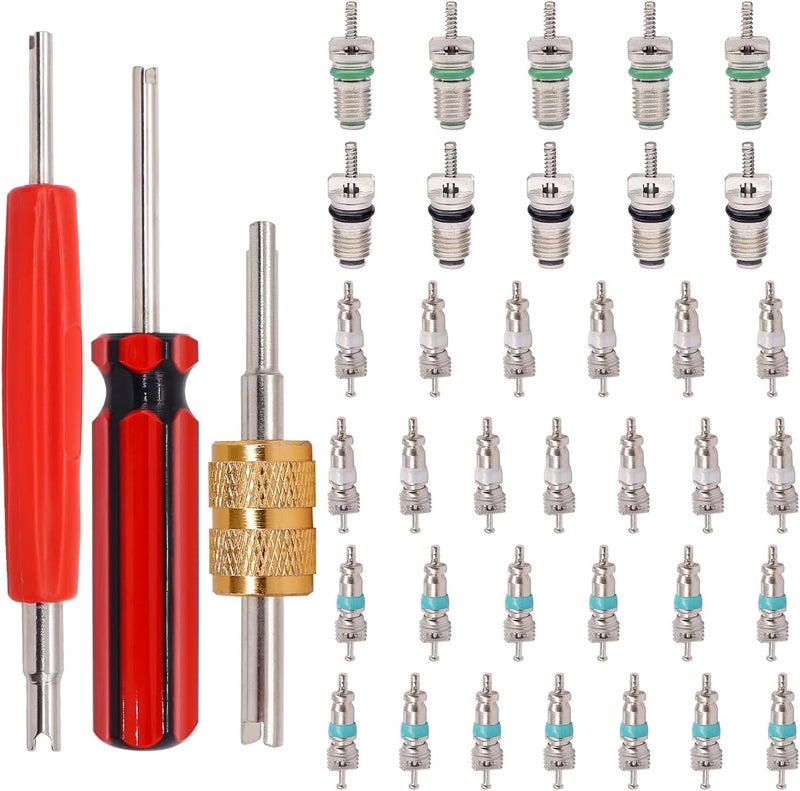 TWTADE 39PCS Air Conditioning Valve Core Kit - Image 1