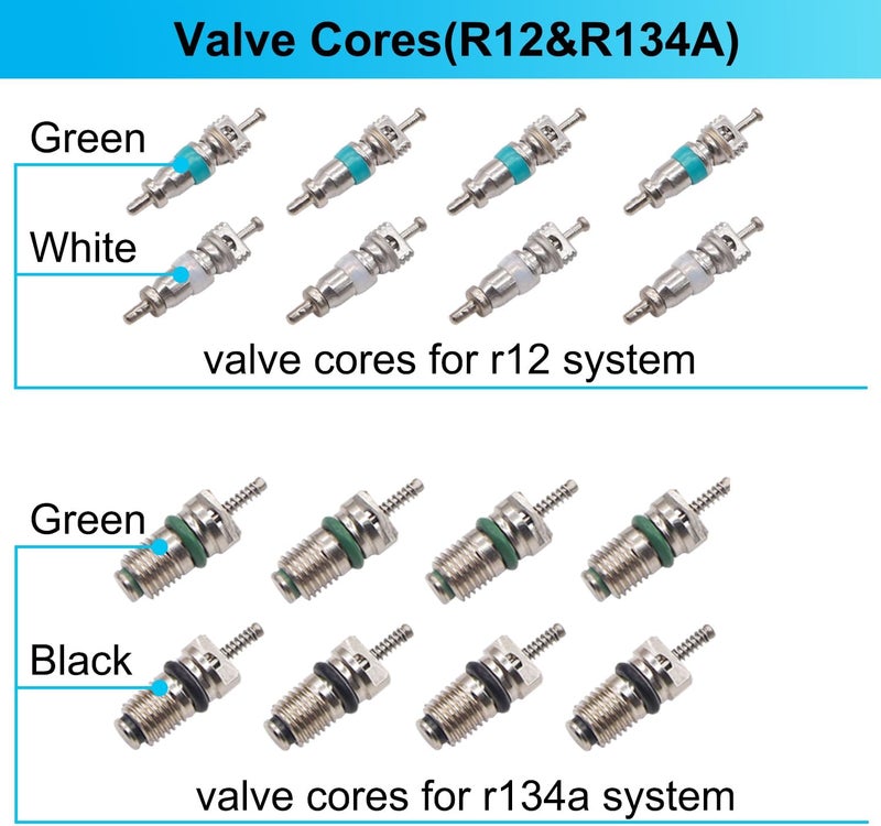 TWTADE 39PCS Air Conditioning Valve Core Kit - Image 4