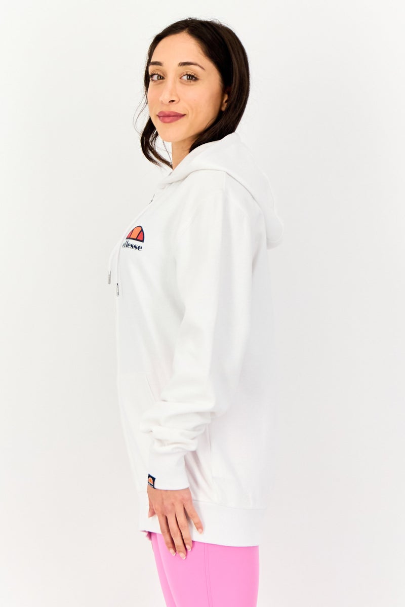Ellesse Women Sportswear Fit Long Sleeve Outdoor Hoodie, White - Image 3