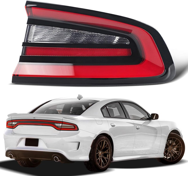 KNSPEC LED Tail Lights for Dodge Charger 2015-2022 Right Passenger Side - Image 1