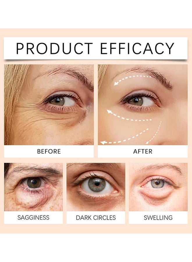 هويجي كريم إصلاح العين 5D الببتيد المضاد للشيخوخة ، يقلل من التجاعيد والهالات السوداء ، كريم مرطب للعين لبشرة أكثر نعومة ، مناسب لجميع أنواع البشرة (15 مل) - Image 4