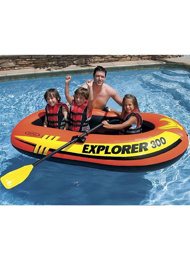 INTEX INTEX EXPLORER 300 BOAT SET  - Image 4