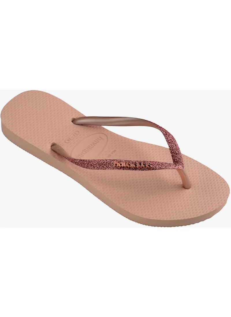 هافاياناس Slim Glitter II Women's Pink Flip Flops 4146975-9898