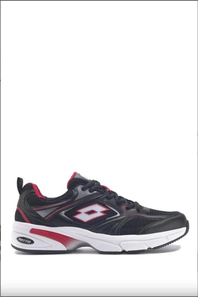 LOTTO 101260567 Athens 3fx Black-Red Men's Sports Shoes