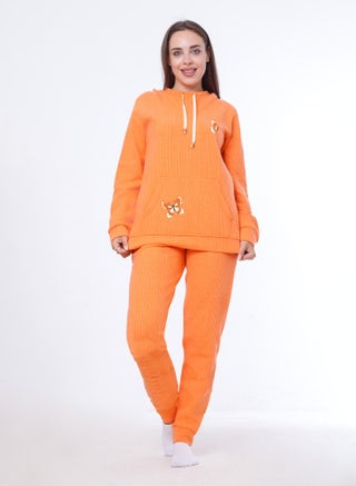 Distinctive winter pajamas 8055