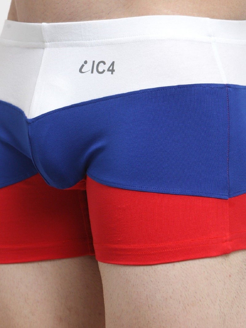IC4 Store Men's Trico Trunk Pack of 2 - Red, White, Blue - Image 4