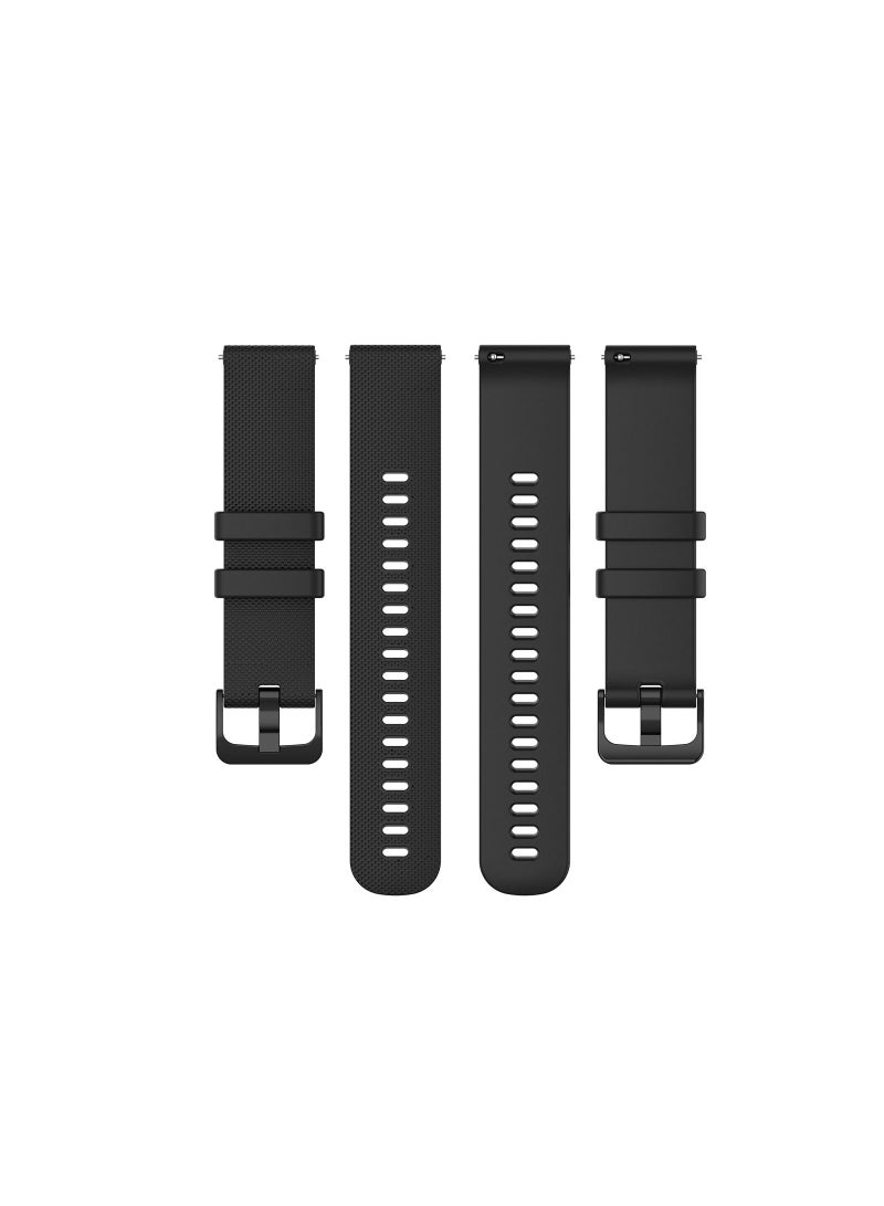 فيت مي سوار تبديل سليكون كلاسيكي لساعة هواوي واتش 4 / واتش 4 برو / واتش 3 / واتش 3 برو/  واتش بودز - (22 مم) - Image 5