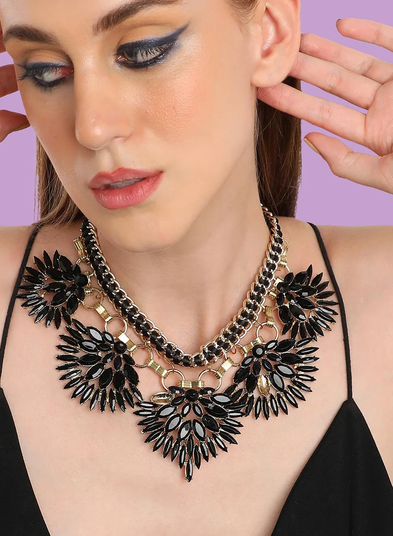 SOHI Party Statement Artificial Necklace Jewellery