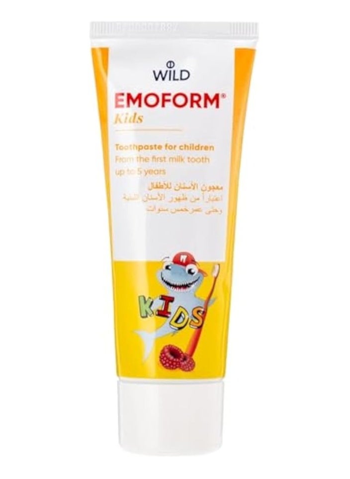 WILD Kids Toothpaste for Children, from The First Milk Tooth to 6 Years 