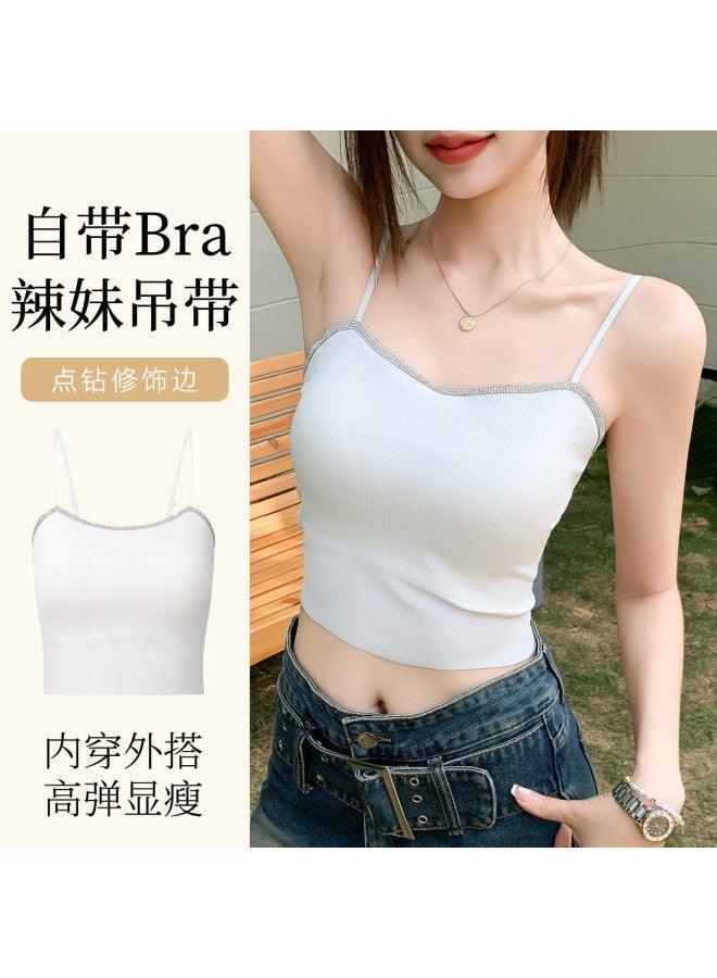 Modal بيور آند بيبي مع قميص داخلي مبطن، حمالة صدر مدمجة لعدم الحاجة لارتداء الملابس الداخلية، ملابس داخلية رقيقة للصيف، بستيير لجمال الظهر، يمكن ارتداؤه كملابس خارجية - Image 2