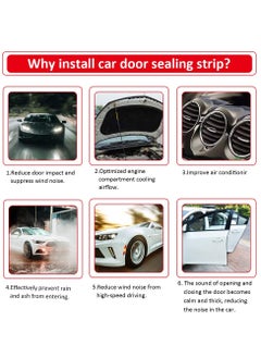 SYOSI Car  Rubber Seal, Automotive Door Rubber Seal Trim Seal Strip with Side Bulb for Cars, Boats, Trucks, RVs and Home Applications - PVC Bulb Trim with EPDM Rubber Seal (20Ft)  - Image 3