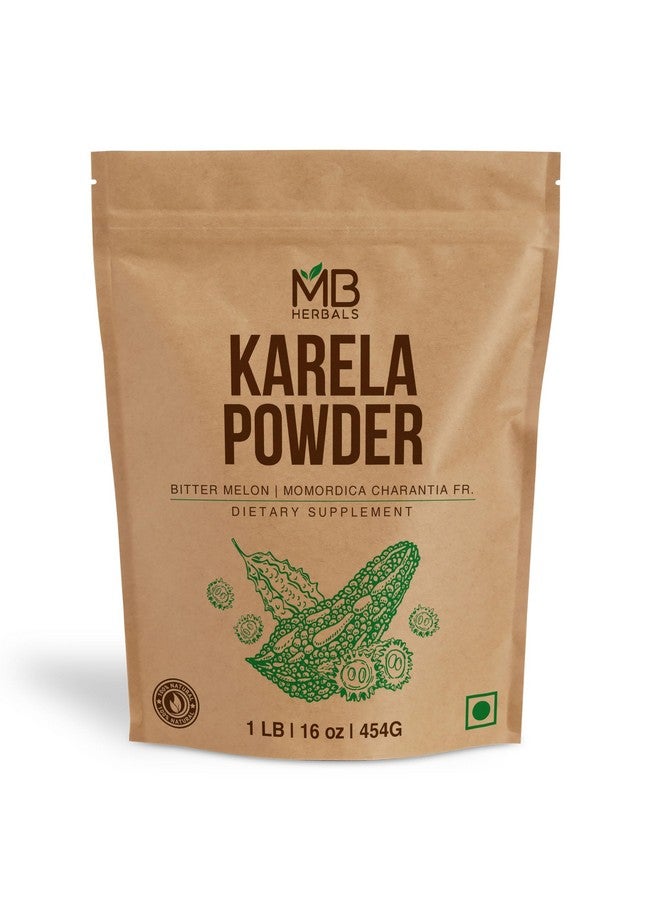 MB Herbals مسحوق كاريلا خالي من البذور من MB Herbals 454 جرام | 1 رطل / 16 أونصة | مسحوق البطيخ المر 100% نقي | مومورديكا تشارانتيّا فر. | بدون مواد حافظة | غير معدّل وراثيًا | خالي من الجلوتين - Image 1