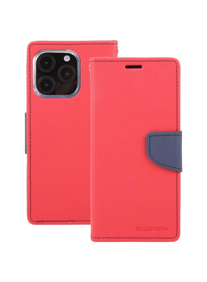 جوسبيري جراب هاتف iPhone 16 Pro من الجلد بتصميم FANCY DIARY بتصميم متقاطع - Image 2