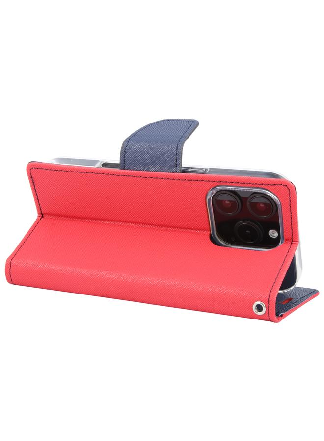 جوسبيري جراب هاتف iPhone 16 Pro من الجلد بتصميم FANCY DIARY بتصميم متقاطع - Image 3