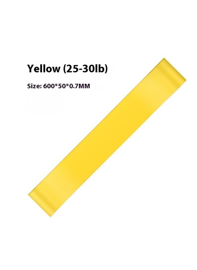 yongsheng 5-Piece Elastic Resistance Exercise Band Set，5 Pack Rubber Flexible Stretchable Bouncy Fidget Foot Bands Strips for Chair Seats Desk  - Image 5