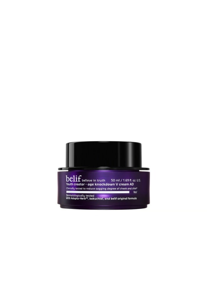 belif Youth Creator Age Knockdown V Cream 50ml - Image 1