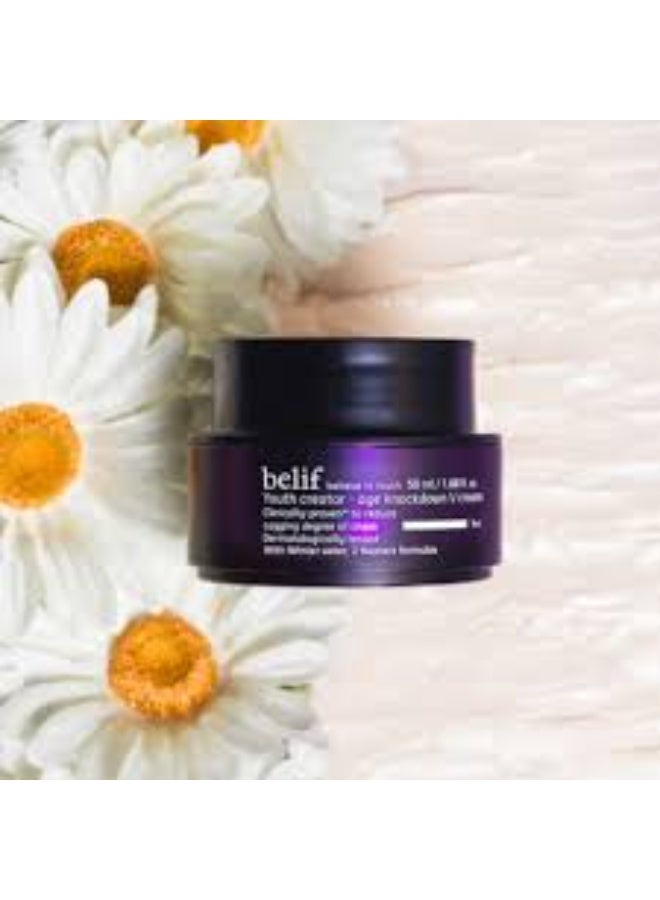 belif Youth Creator Age Knockdown V Cream 50ml - Image 3
