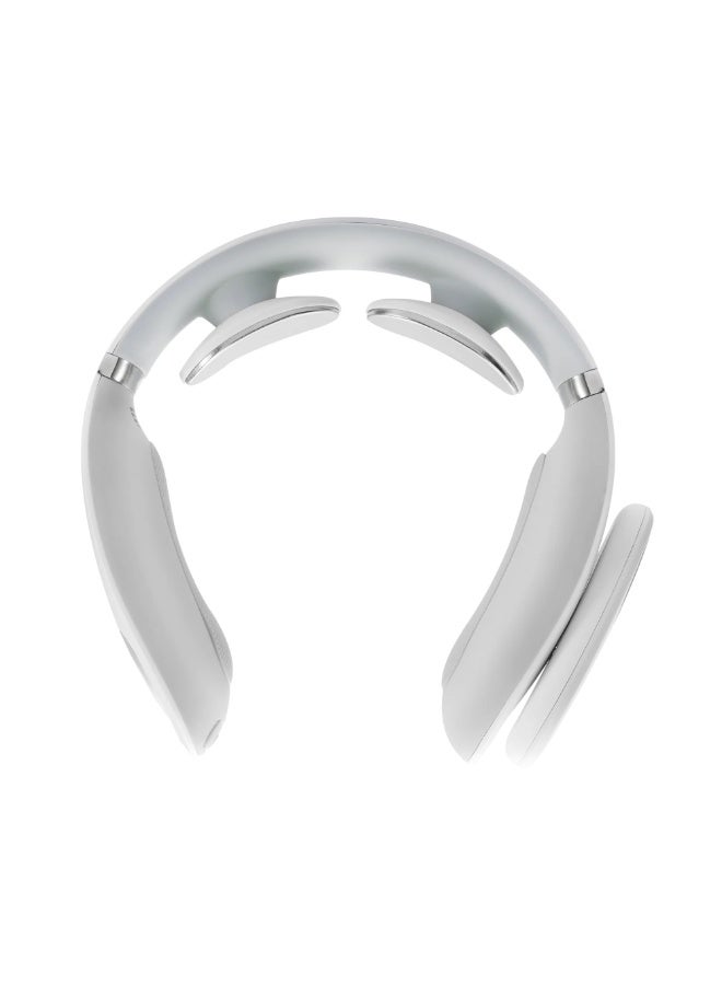 SKG 4098E Neck Massager - Wireless with Heat Function - Muscle Therapy for Stress Relief for Neck, Shoulder - White - Image 2