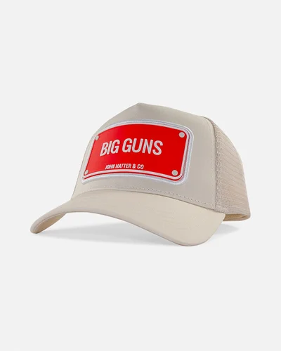 John Hatter Rubber - Big Gun Beige - Cap